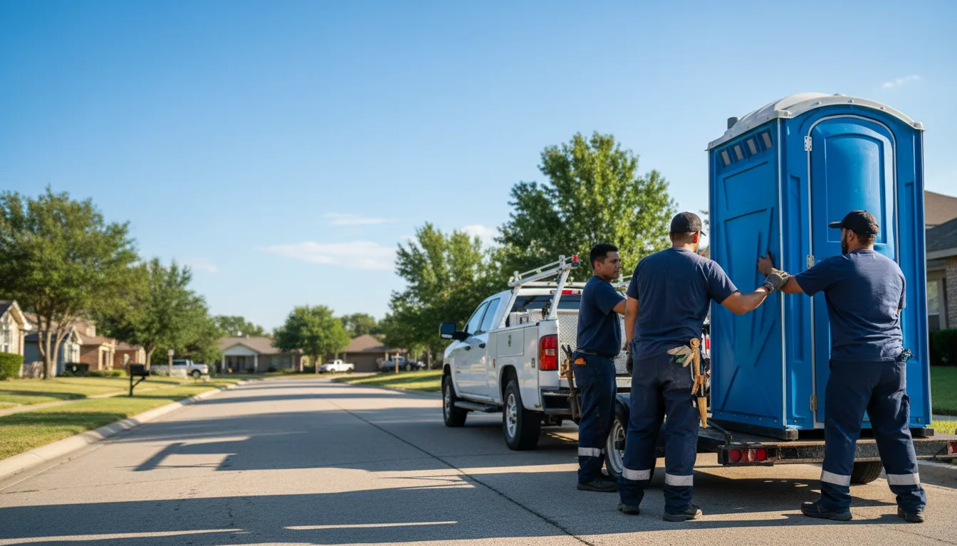 Portable Toilet Rental in Roma, TX near me